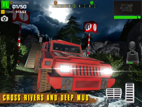 4x4 Offroad: Dark Night Racing iPad app afbeelding 4