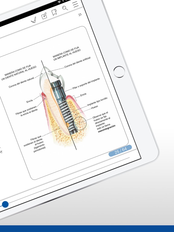 Quintessence Reader iPad screenshot 4 - Book app