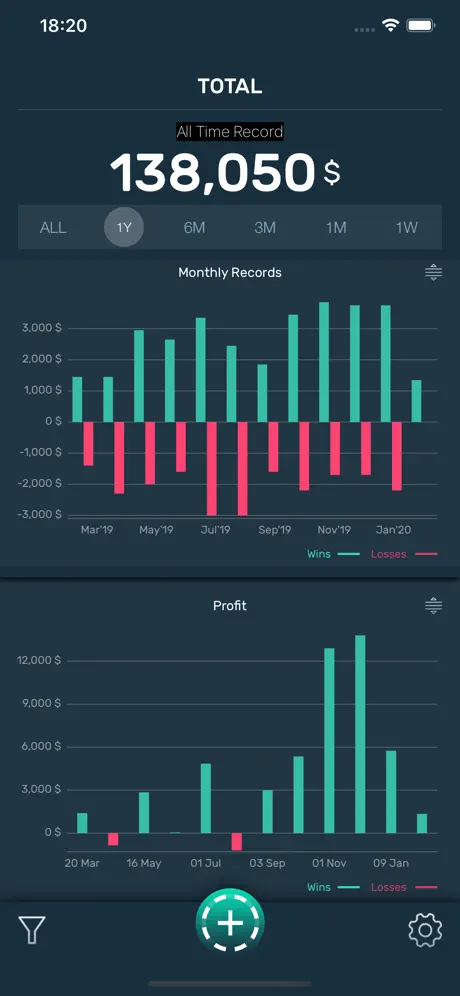 Poker Stack - Bankroll Tracker