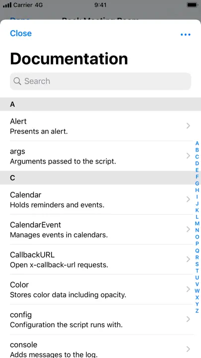 Scriptable iPhone-skjermbilde 3