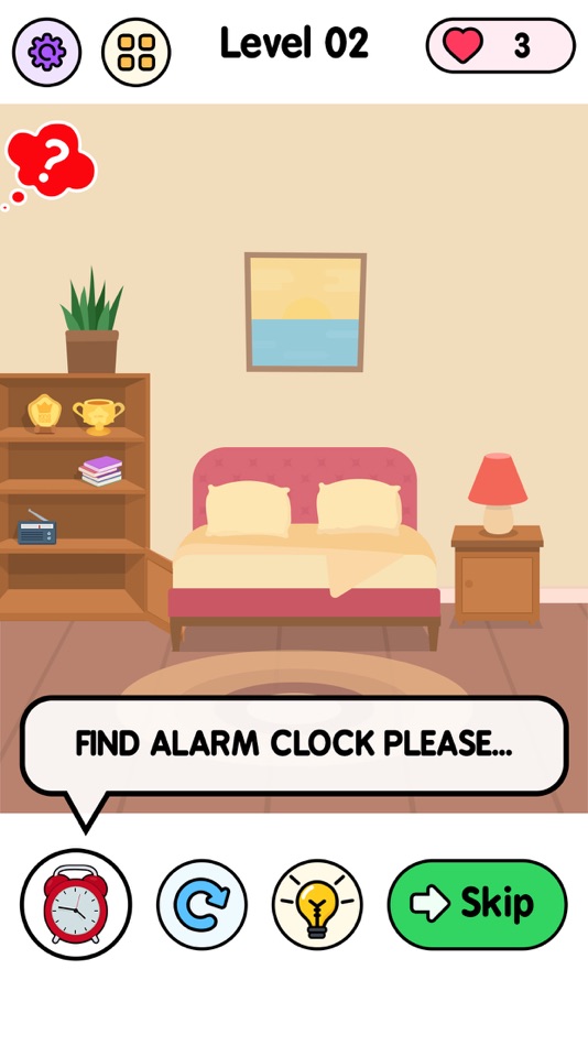 #2. Find Master- Riddle IQ Game (iOS) Podle: Payal Lakhani