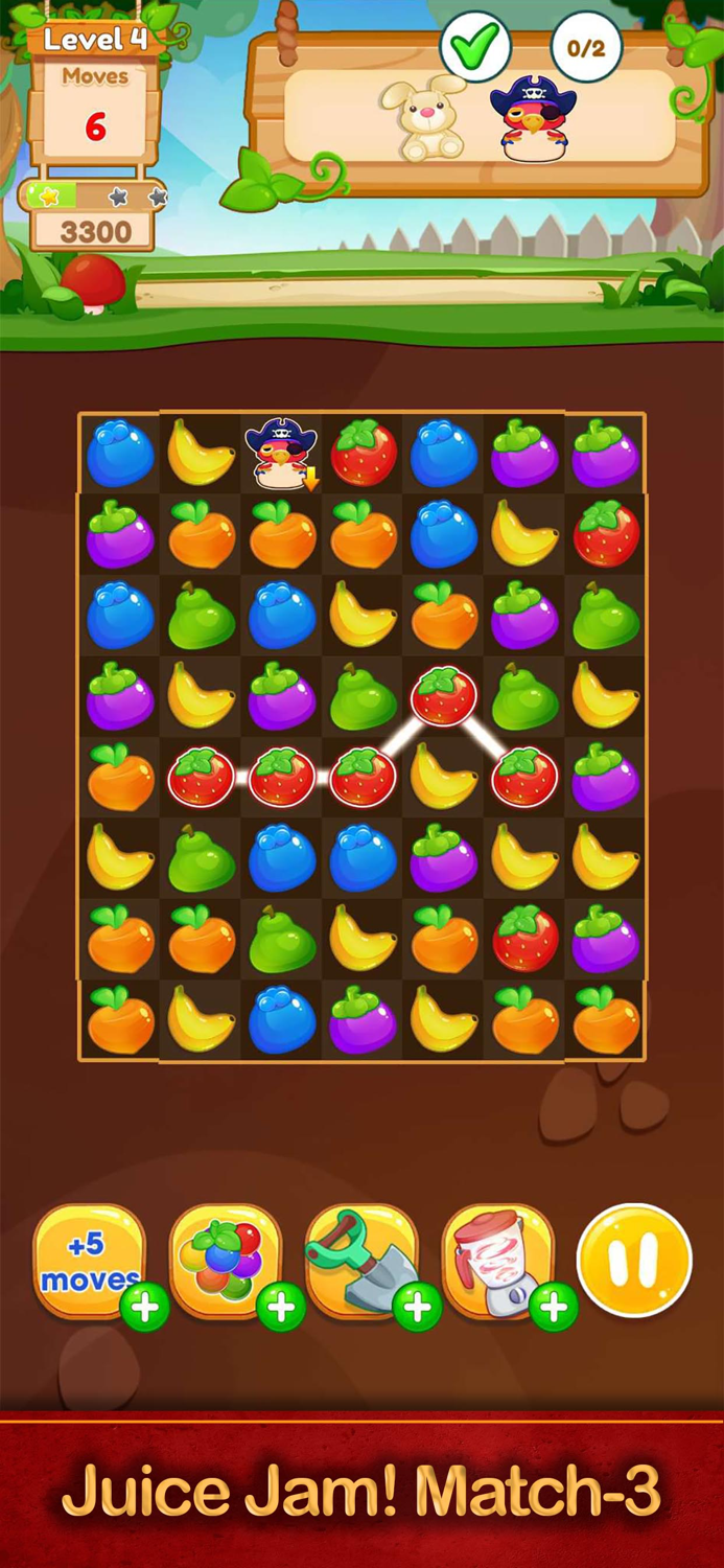 Fruits Garden  Swipe Juice