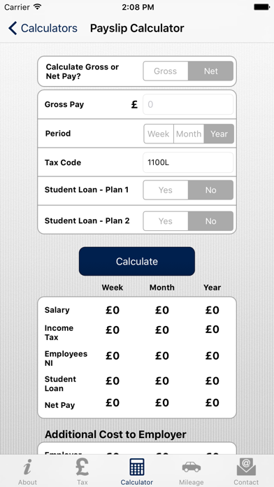 Glazers Chartered Accountants Screenshot