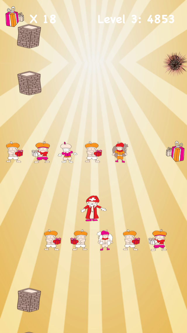Screenshot #1 pour Piet and jumping Sinterklaas find presents for every child