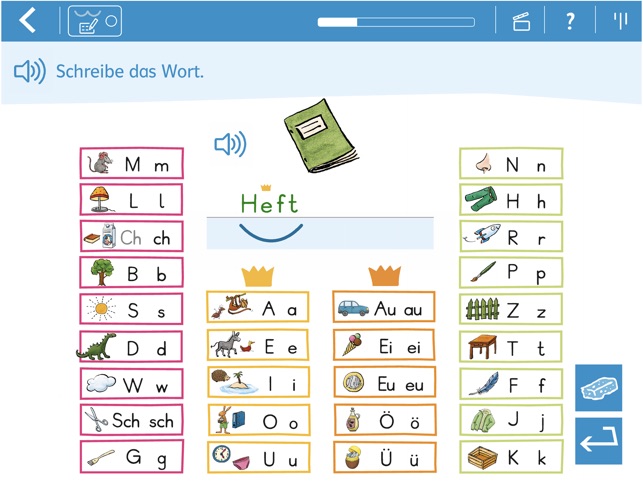 Wörter schreiben 1 mit Zebra(圖8)-速報App