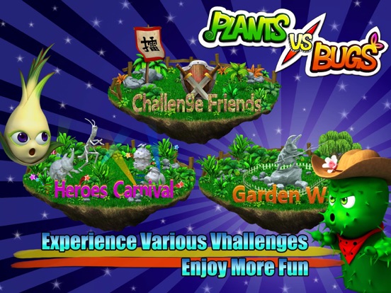 Plants VS Bugs iPad screenshot