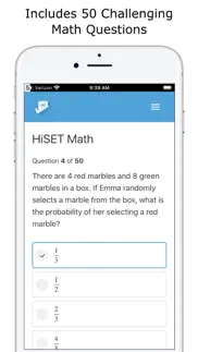 hiset® test prep iphone screenshot 2