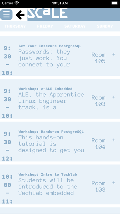 Screenshot #2 pour SCaLE Conference