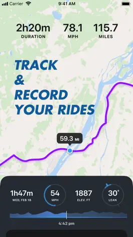 Game screenshot EatSleepRIDE Motorcycle GPS apk