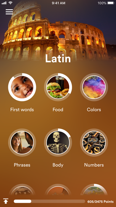 uTalk Latin screenshot 1