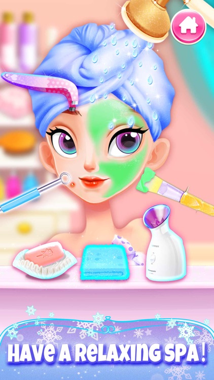 Princess Hair Salon Girl Games screenshot-3
