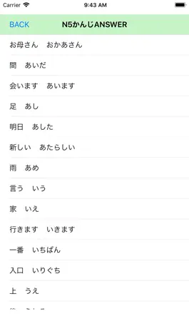 Game screenshot JLPT Test N5 Kanji Lite apk