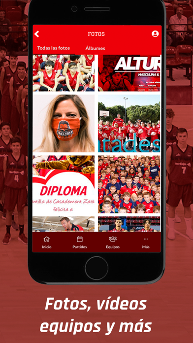 Fundación Basket Zaragoza Screenshot