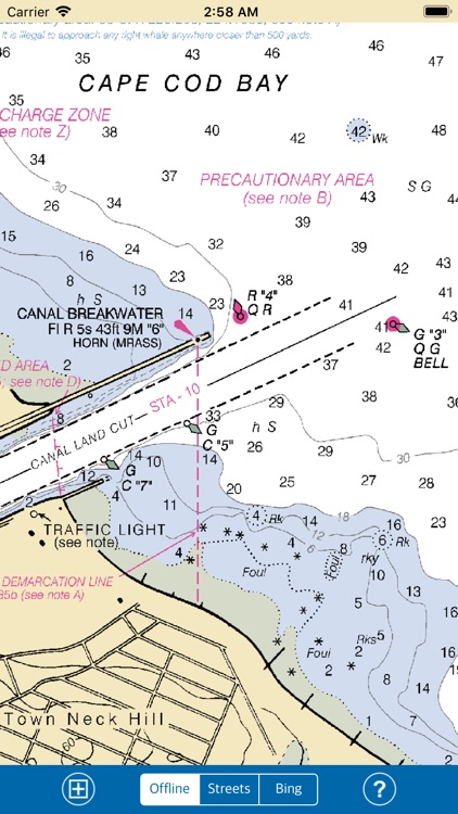 CAPE COD BAY - NAUTICAL MAPS
