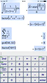 symcalc - symbolic calculator iphone screenshot 3