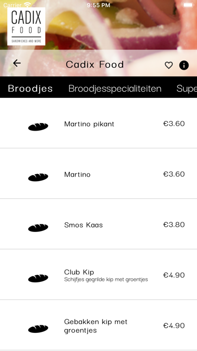 Cadix Food Screenshot