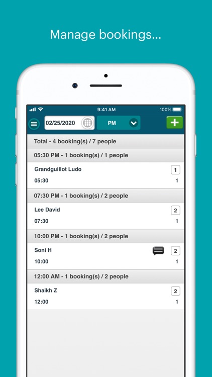 TouchBistro Reservations