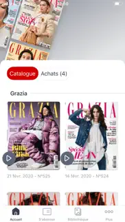 grazia magazine iPhone Captures Décran 1