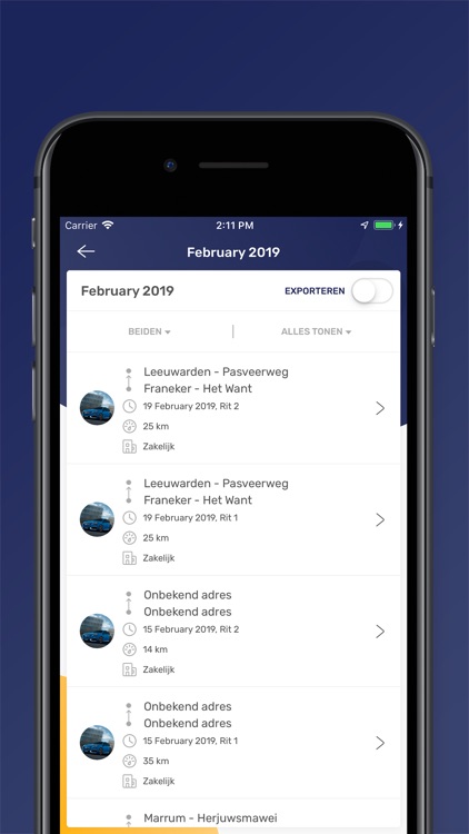 Rittenregistratie screenshot-3