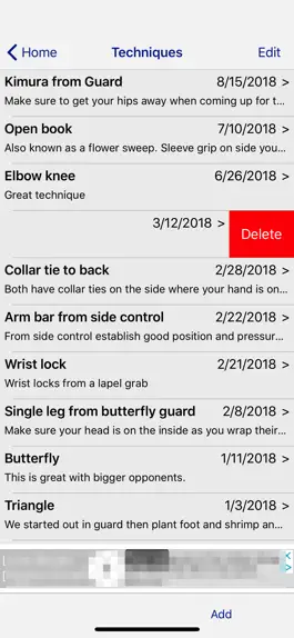 Game screenshot My Bjj Notes apk
