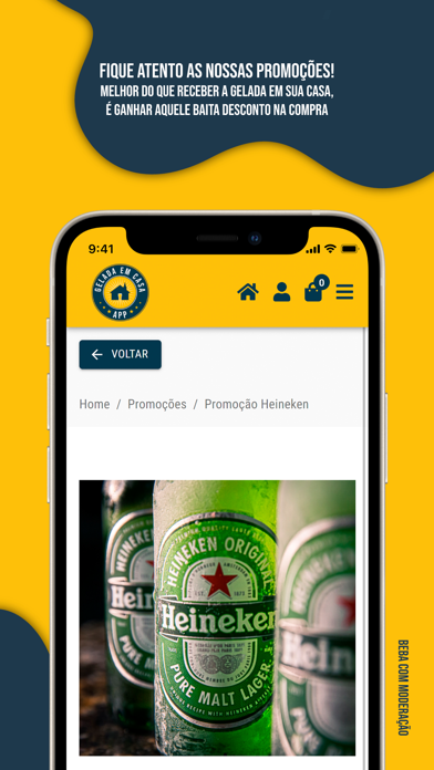 Gelada Em Casa APP Screenshot