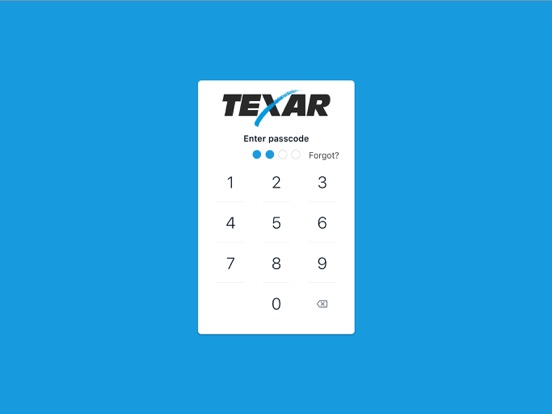 TEXAR Mobile iPad screenshot 3 - Finance app