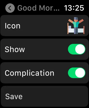 #4. WristControl for HomeKit (iOS) Podle: Andras Solyom