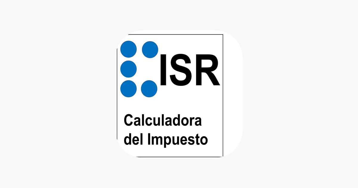 ‎Calculadora del ISR on the App Store