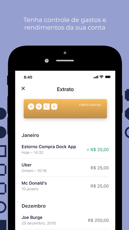 Conta Digital Dock screenshot-4