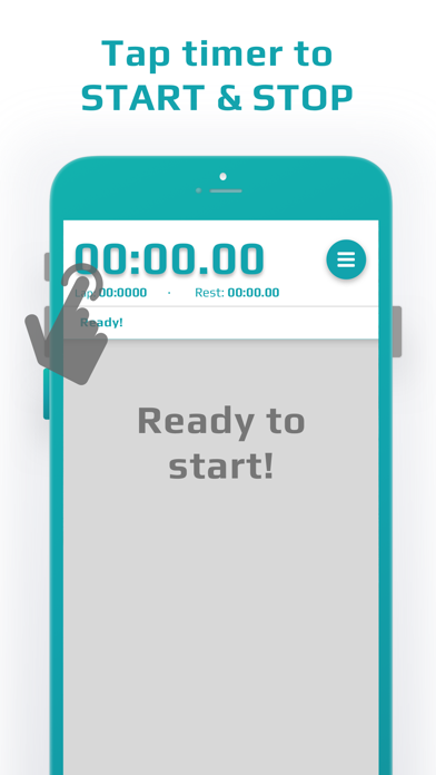 Trackster: Stopwatch Screenshot 1 - AppWisp.com Trackster: Stopwatch Screenshot 1 - AppWisp.com