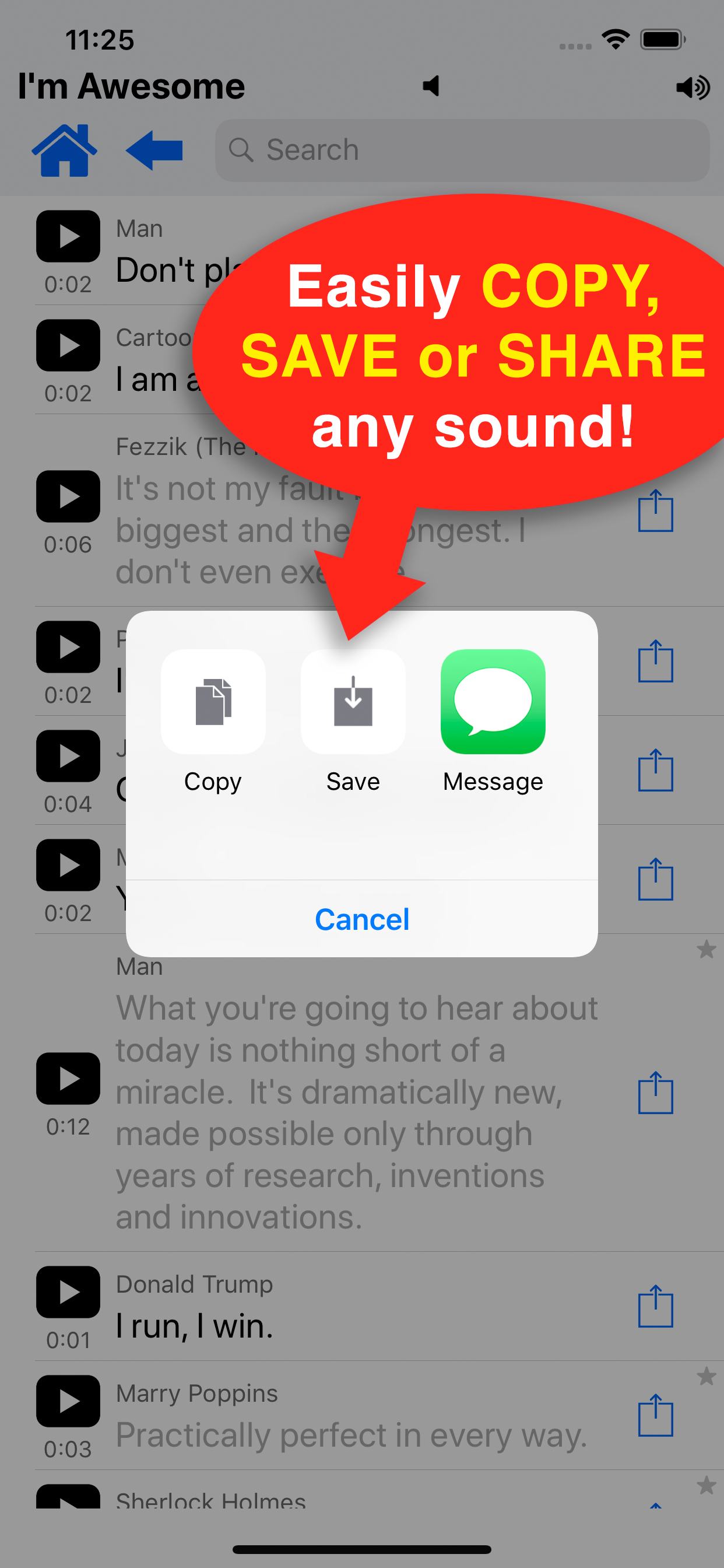 CLIPish Sounds