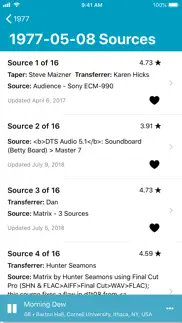 relisten — all live music iphone screenshot 2