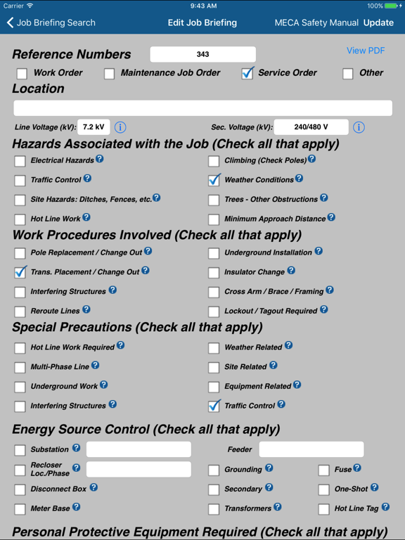 Screenshot #5 pour LYREC Job Briefing