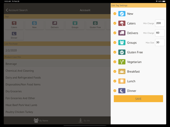 Graze by Shamrock Foods iPad screenshot 5 - Food & Drink app