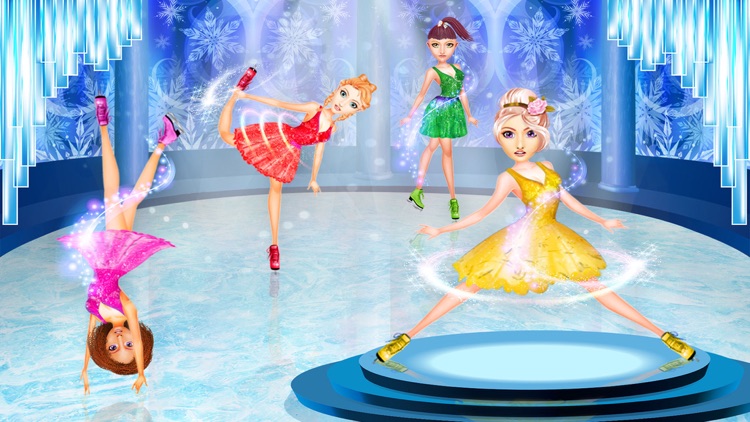 Ice Skating Girl Makeup