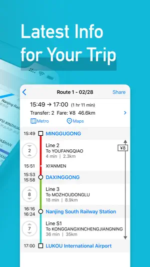 MetroMan Nanjing screenshot 3