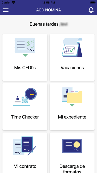 ACD Nómina Kiosko Screenshot
