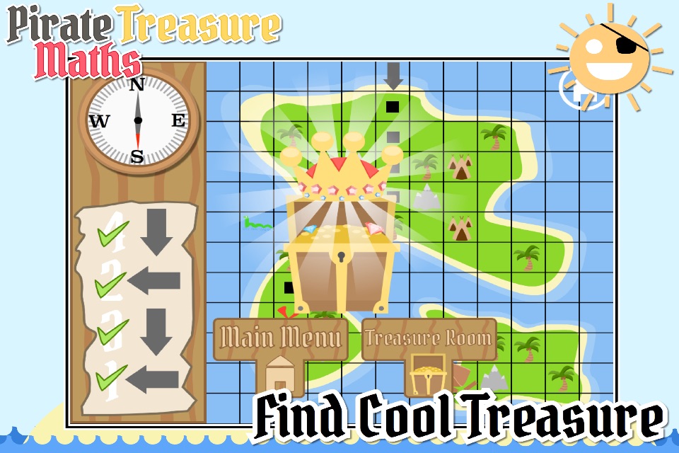 Pirate Treasure Maths screenshot 2