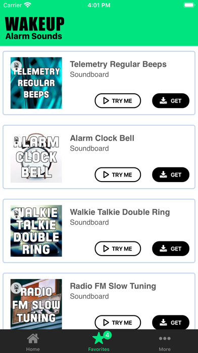 Wake Up Alarm Sounds screenshot 2