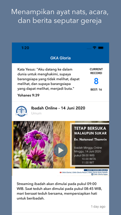 Gloria Screenshot
