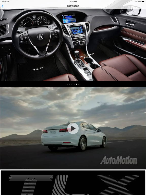 Bob Howard Acura iPad screenshot 3 - Shopping app