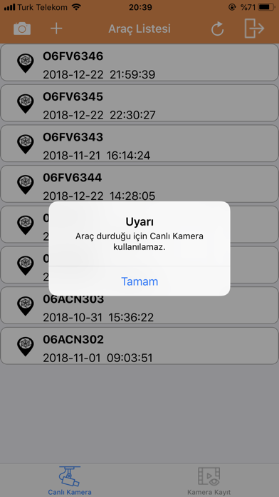 movita Kamera Takip Screenshot