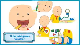 caillou check up: doctor visit iphone screenshot 2