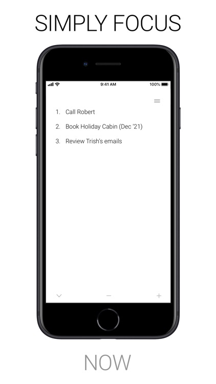 3 Things For Life: To Do list