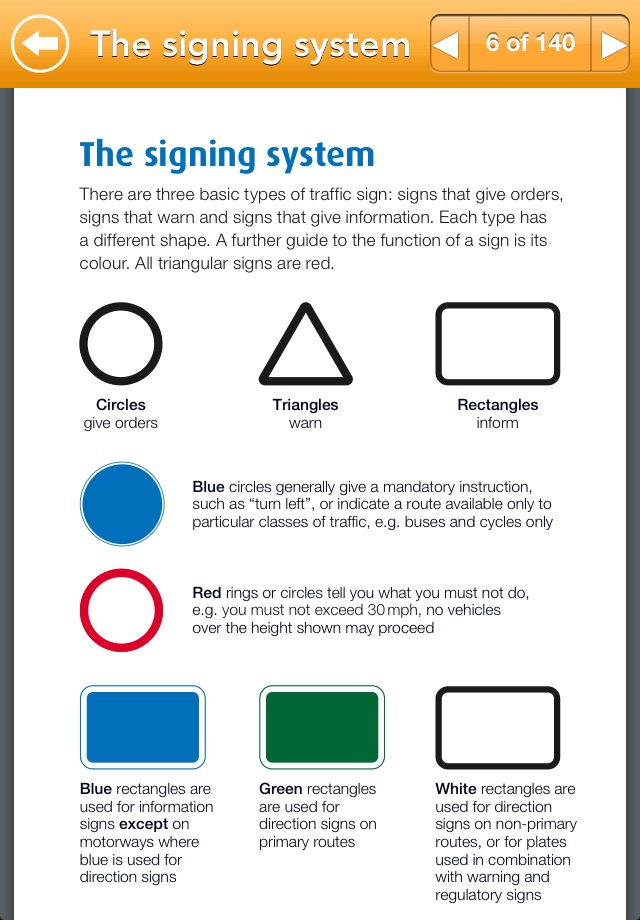 UK Road & Traffic Signs screenshot 3