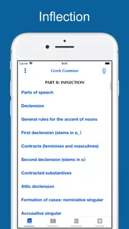a greek grammar for colleges iphone screenshot 2