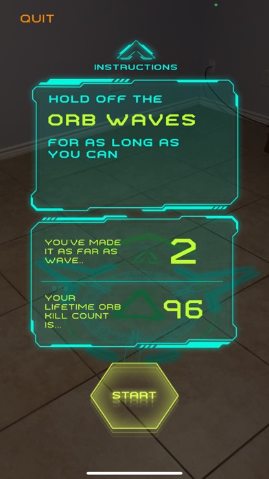 Orb Defense AR Screenshot