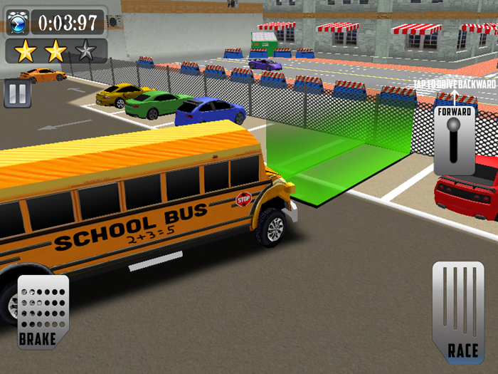 School Bus Simulator Parking