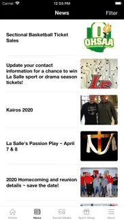 cincinnati la salle iphone screenshot 2