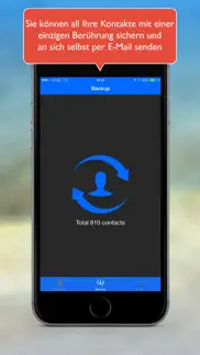 simple backup contacts pro iphone bildschirmfoto 1